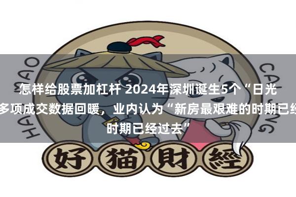 怎样给股票加杠杆 2024年深圳诞生5个“日光盘”，多项成交数据回暖，业内认为“新房最艰难的时期已经过去”